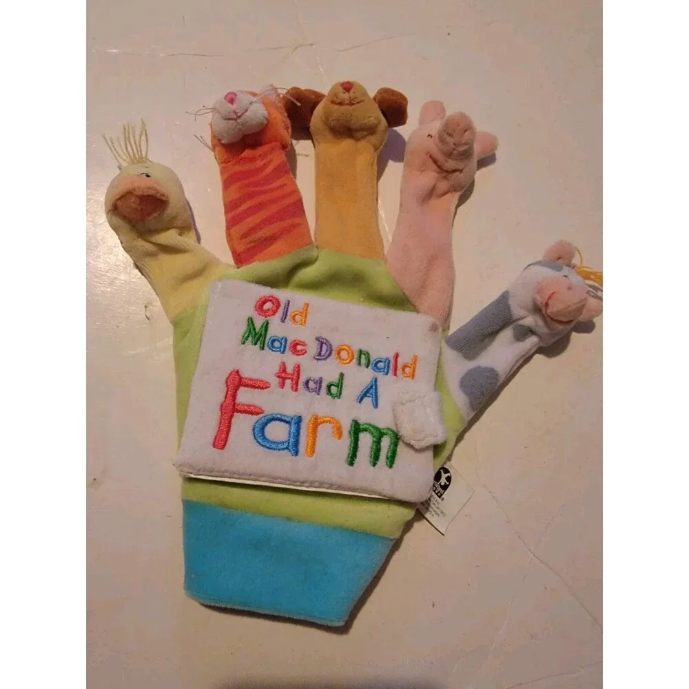 Little Scholastic Old MacDonald Had A Farm Hand Finger Puppet Glove Book
